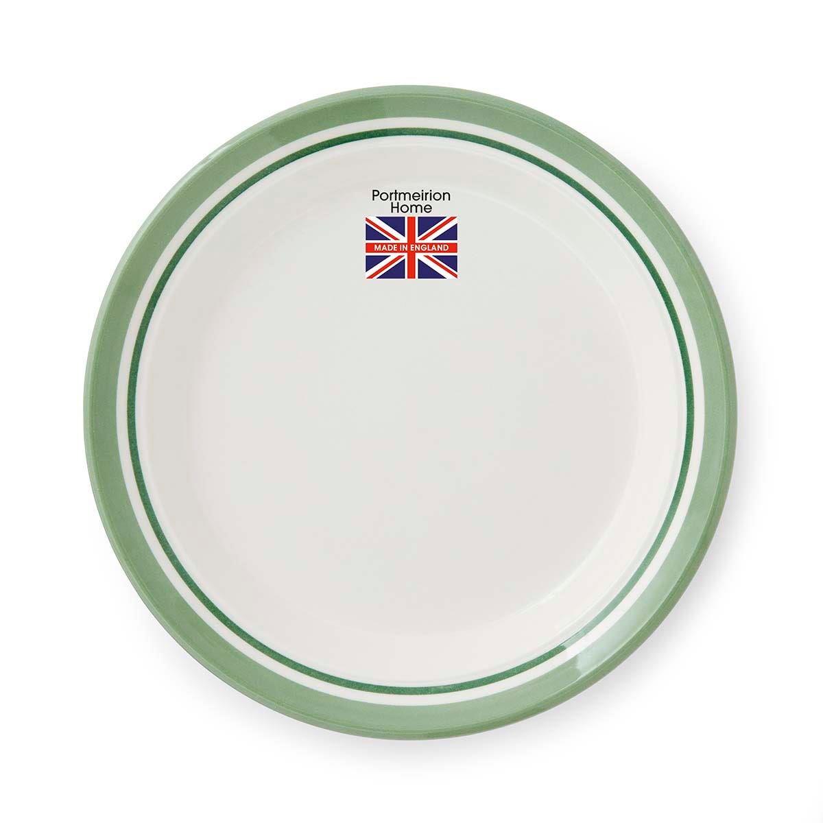 Potter's Stripe Side Plate, Green
