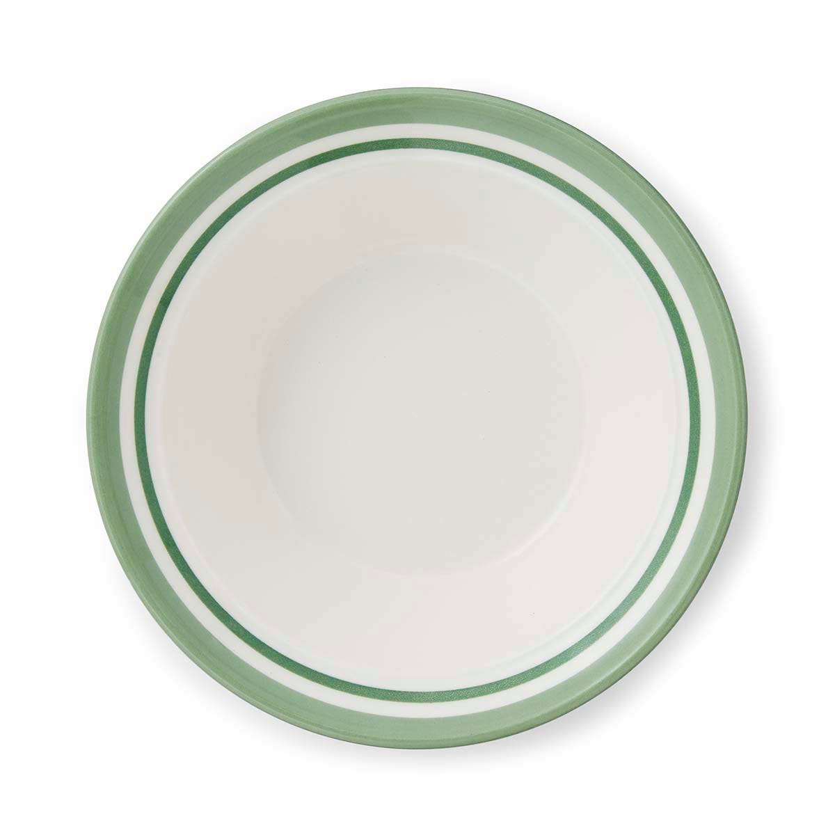 Potter's Stripe Oatmeal Bowl, Green