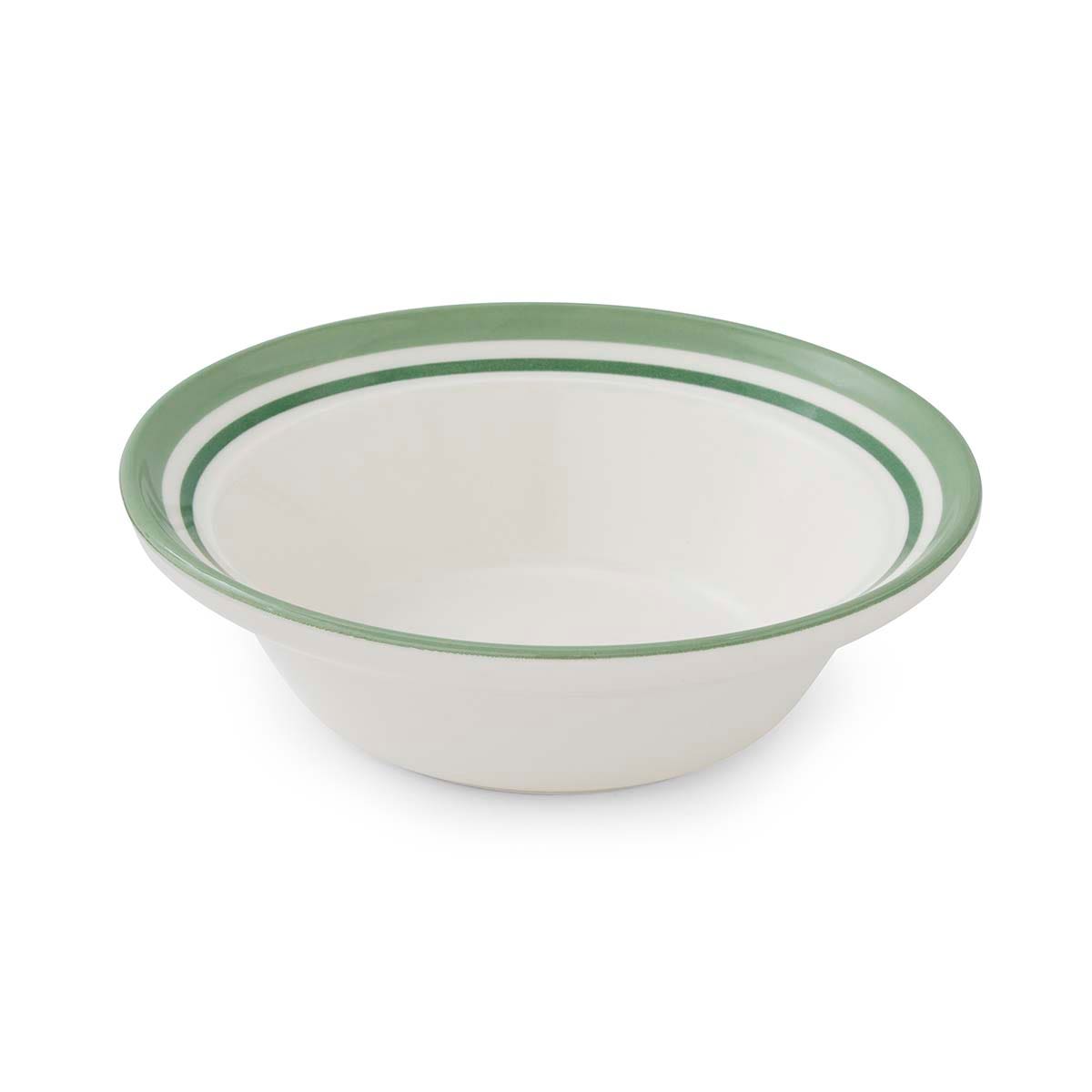 Potter's Stripe Oatmeal Bowl, Green
