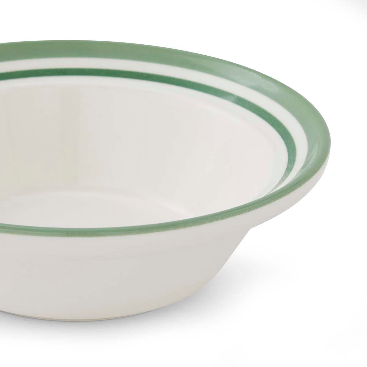 Potter's Stripe Oatmeal Bowl, Green