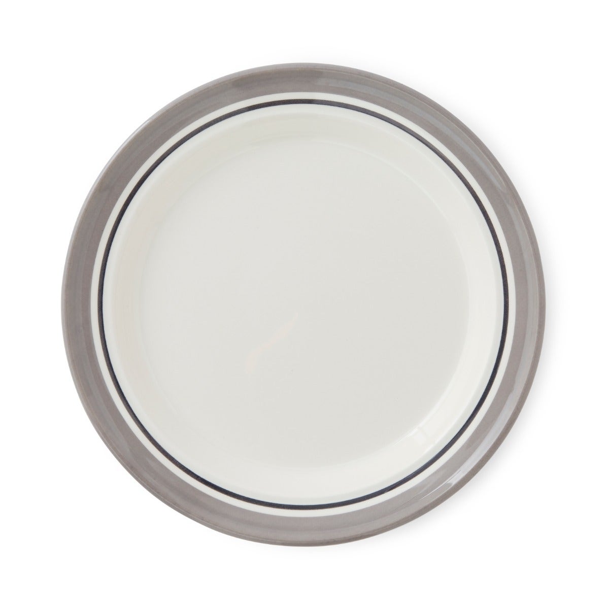 Potter's Stripe Dinner Plate, Grey