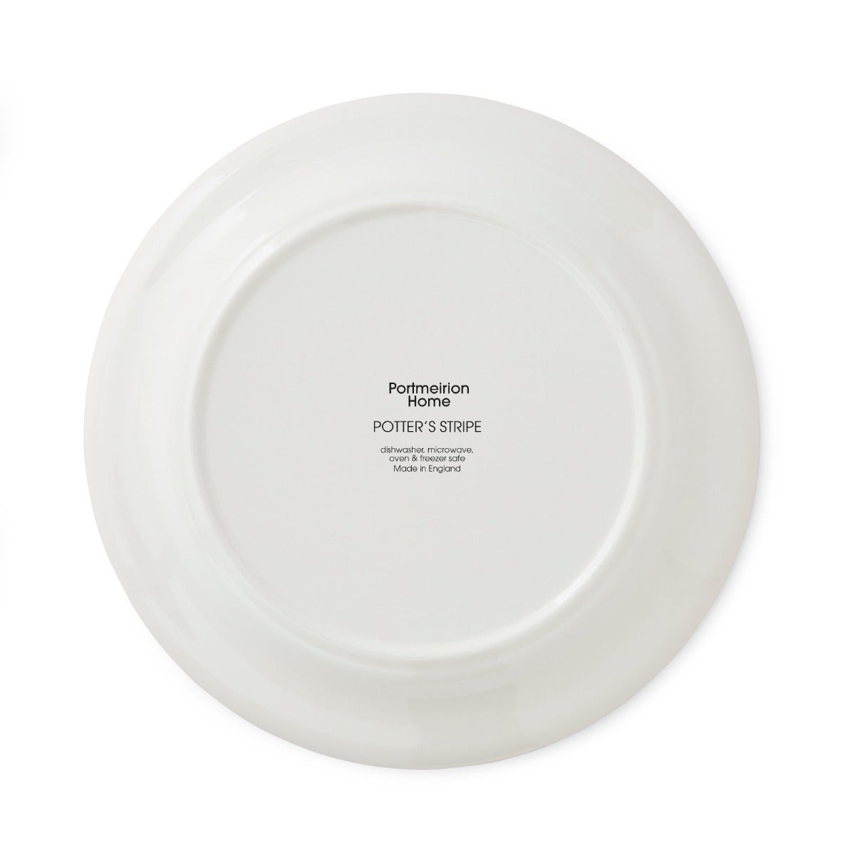 Potter's Stripe Dinner Plate, Grey