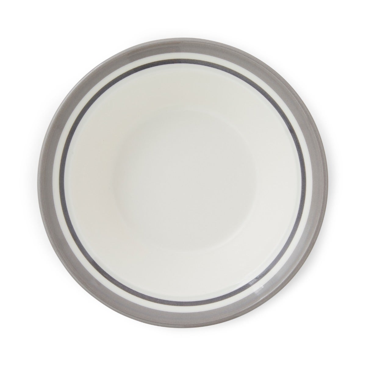 Potter's Stripe Oatmeal Bowl, Grey