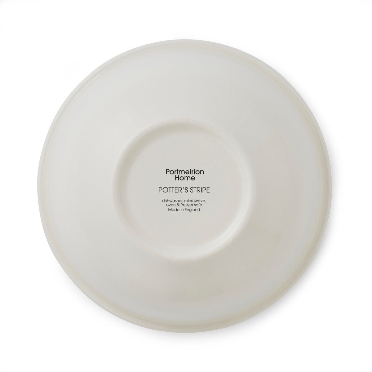 Potter's Stripe 5.5 Inch Stacking Bowl, Grey