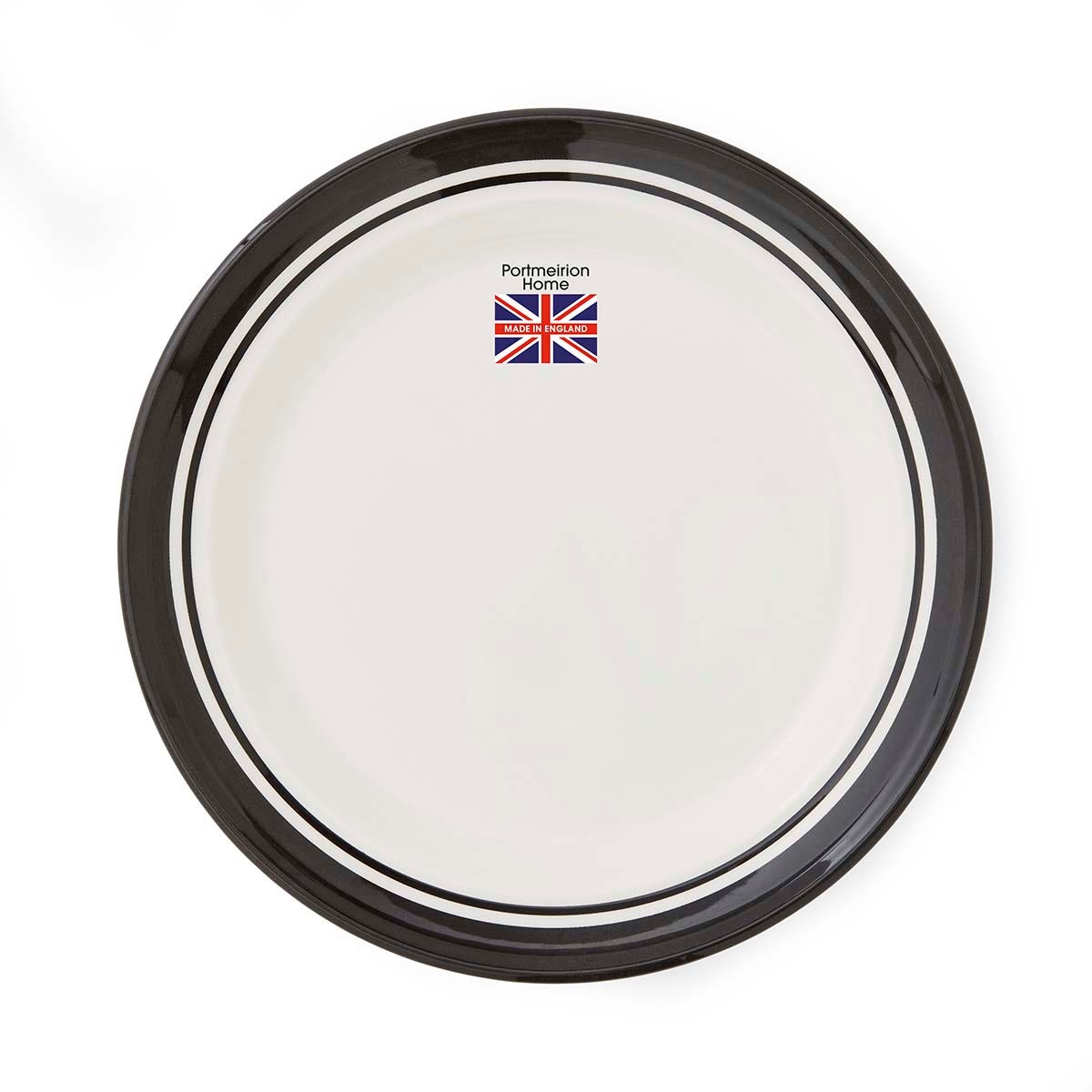 Potter's Stripe Dinner Plate, Black