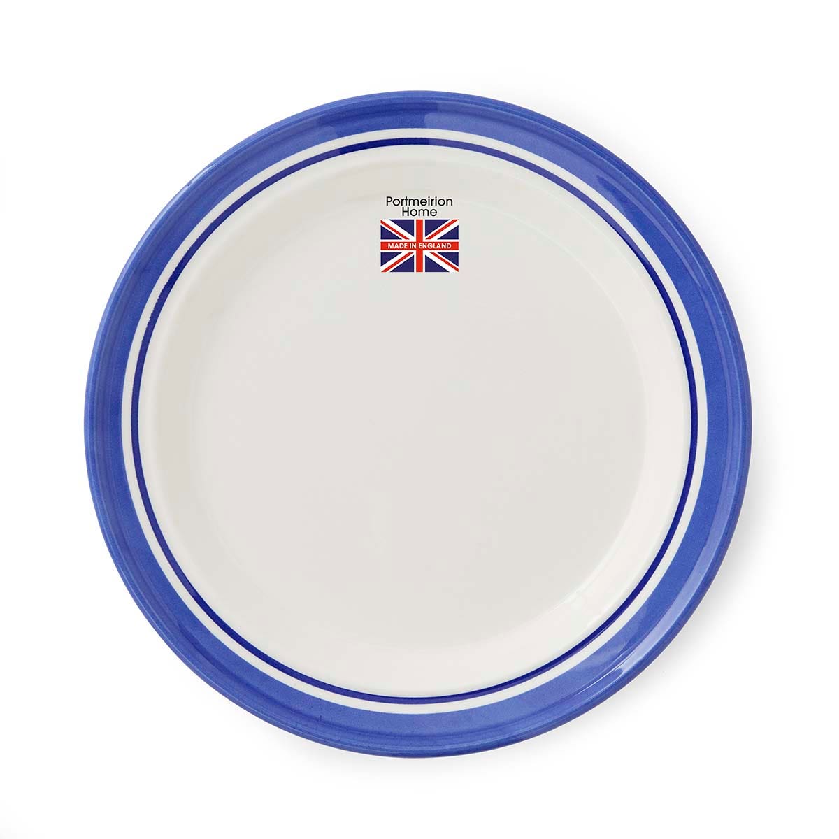Potter's Stripe Set of 4 Bread Plates, Blue