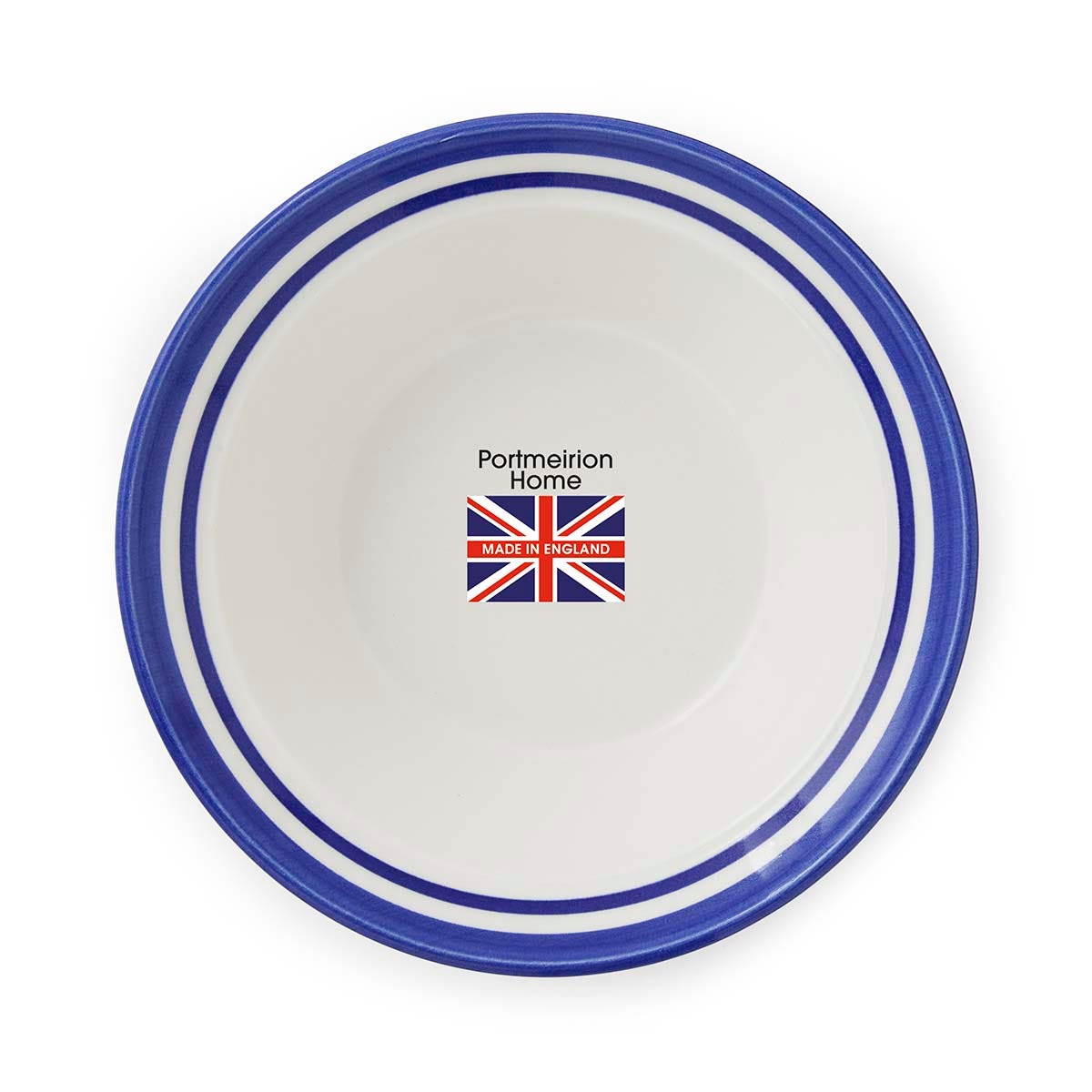Potter's Stripe Set of 4 Oatmeal Bowls, Blue