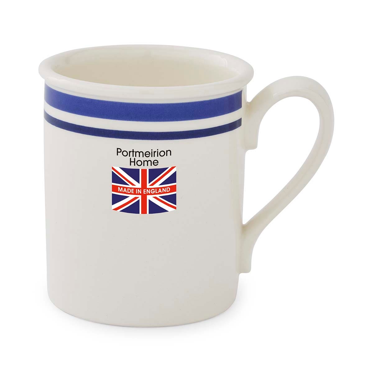 Potter's Stripe Set of 4, Breakfast Mugs, Blue