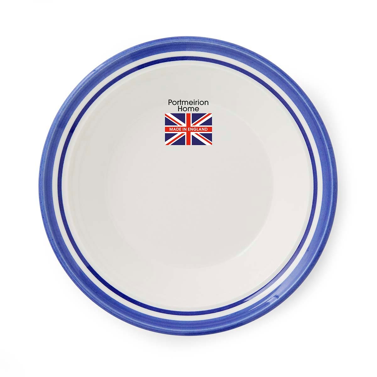 Potter's Stripe Set of 4 Soup Plates, Blue