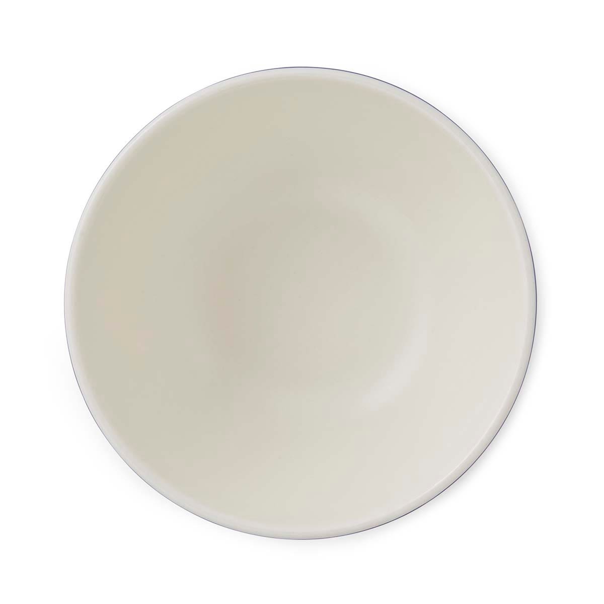 Potter's Stripe Set of 4, 5.5 Inch Stacking Bowls, Blue