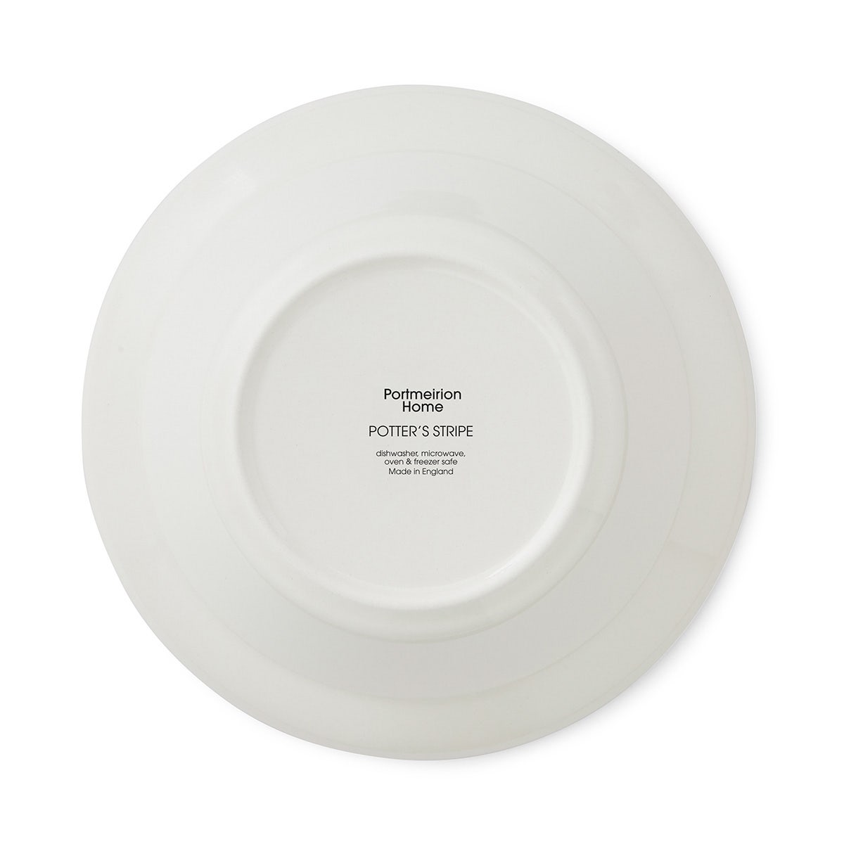 Potter's Stripe Set of 4 Oatmeal Bowls, Blue