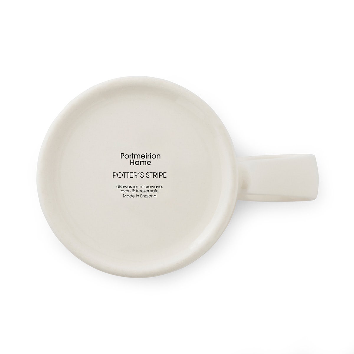 Potter's Stripe Set of 4, Breakfast Mugs, Blue