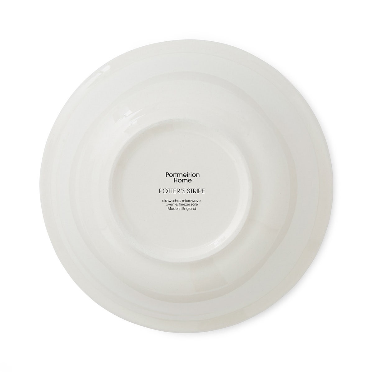 Potter's Stripe Set of 4, 13cm Bowls, Red