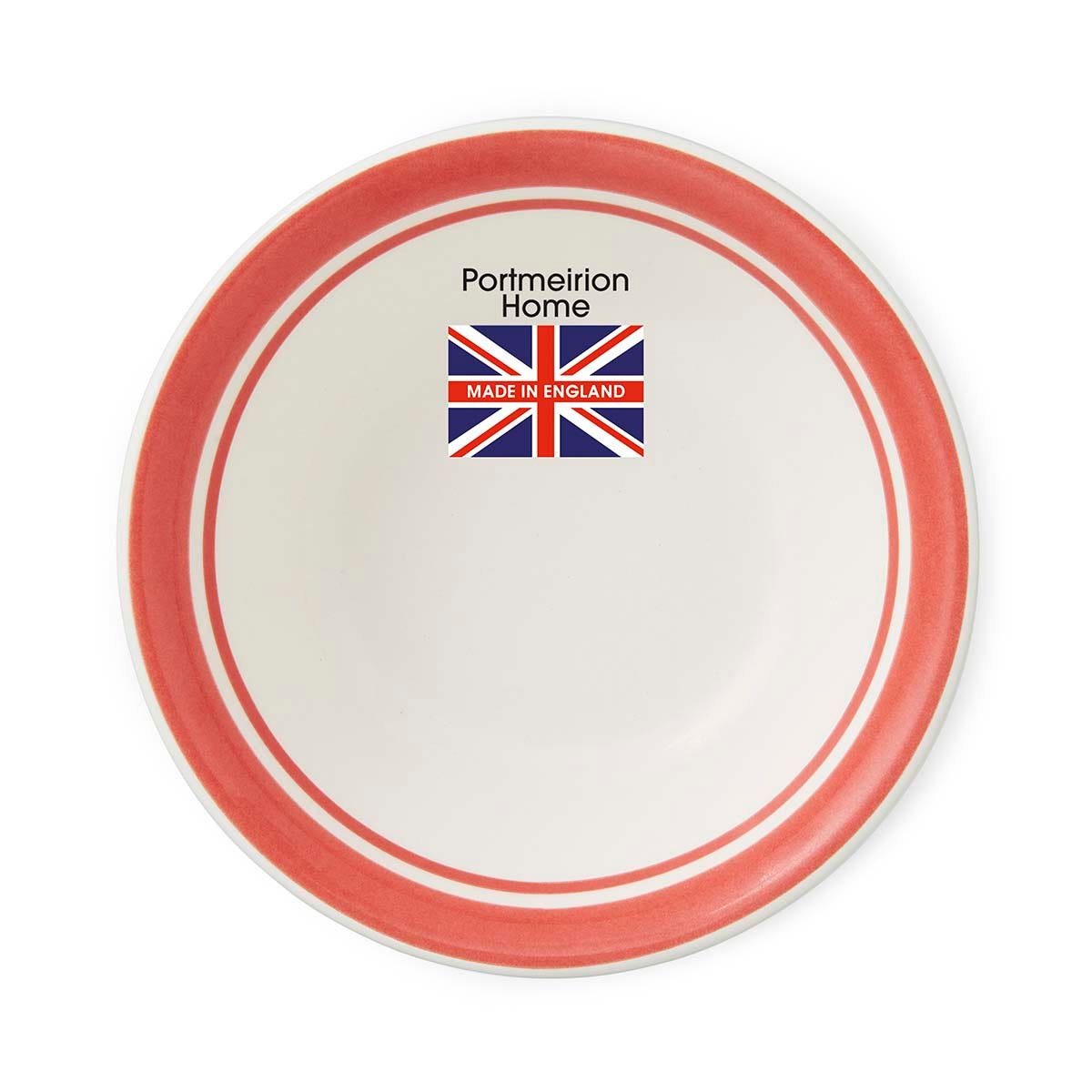 Potter's Stripe Set of 4, 13cm Bowls, Red