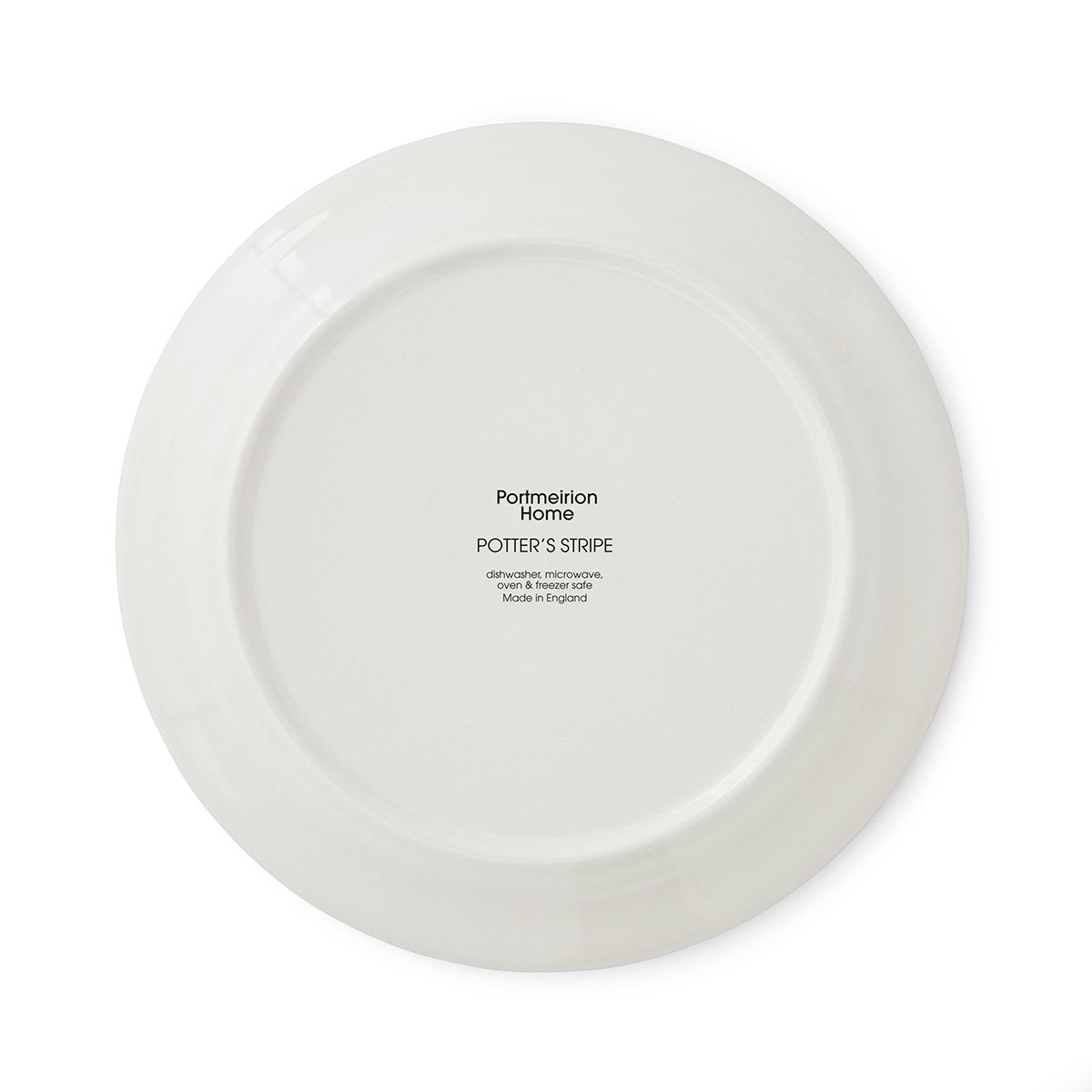 Potter's Stripe Set of 4 Bread Plates, Blue