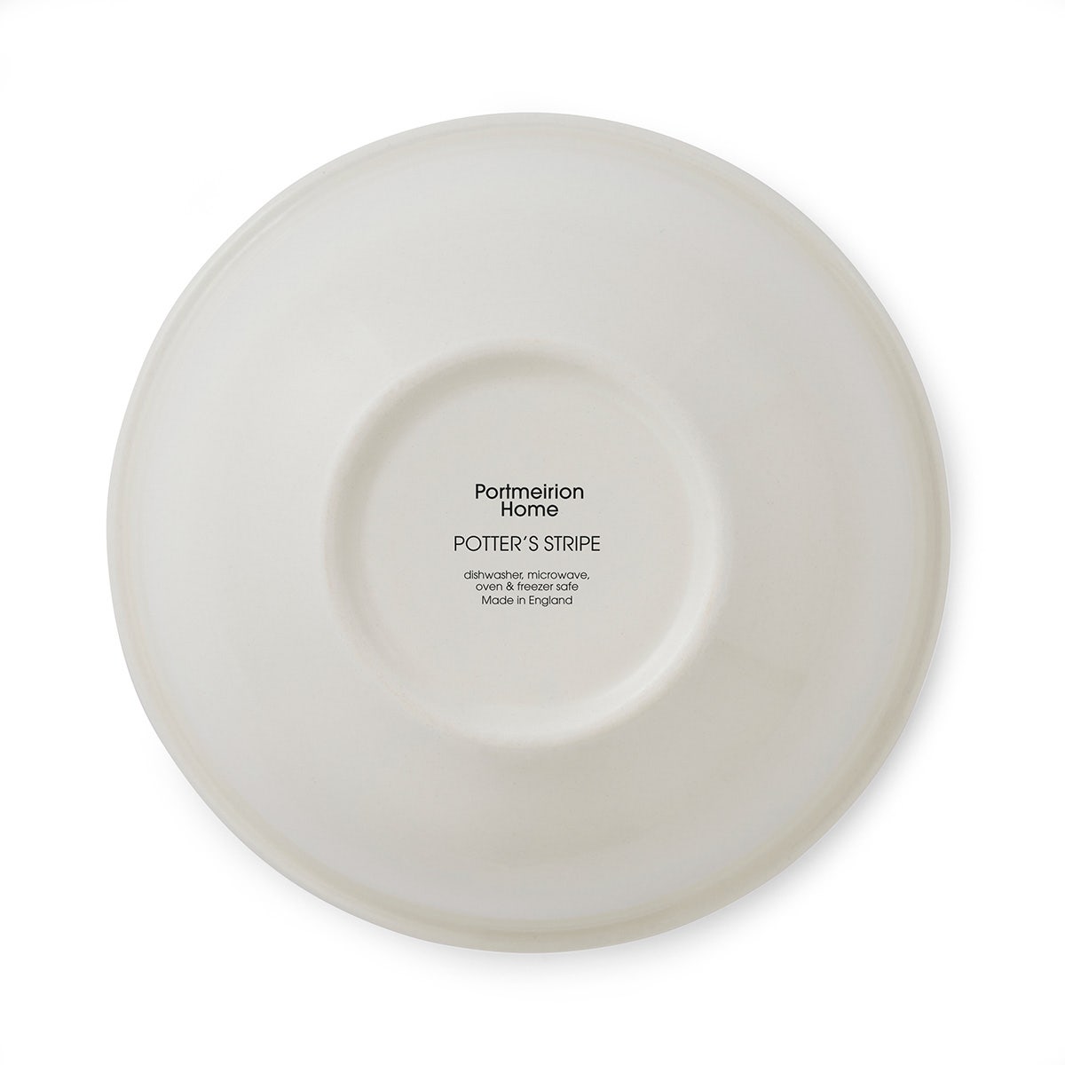 Potter's Stripe Set of 4, 5.5 Inch Stacking Bowls, Green