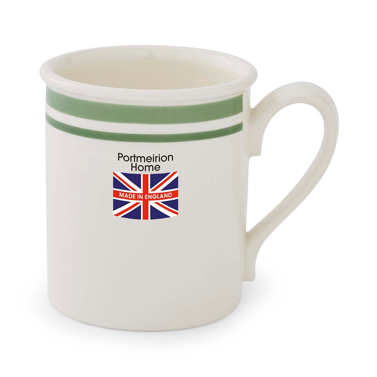 Potter's Stripe Set of 4, Breakfast Mugs, Green