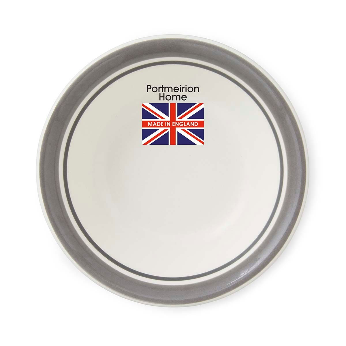 Potter's Stripe Set of 4, 13cm Bowls, Grey