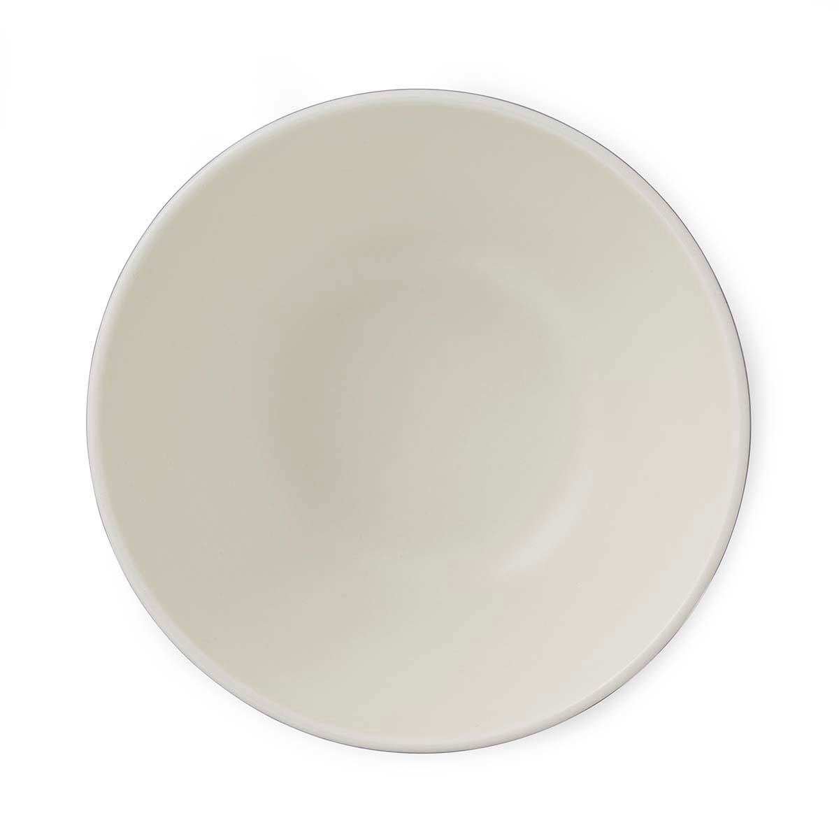 Potter's Stripe Set of 4, 5.5 Inch Stacking Bowls, Grey