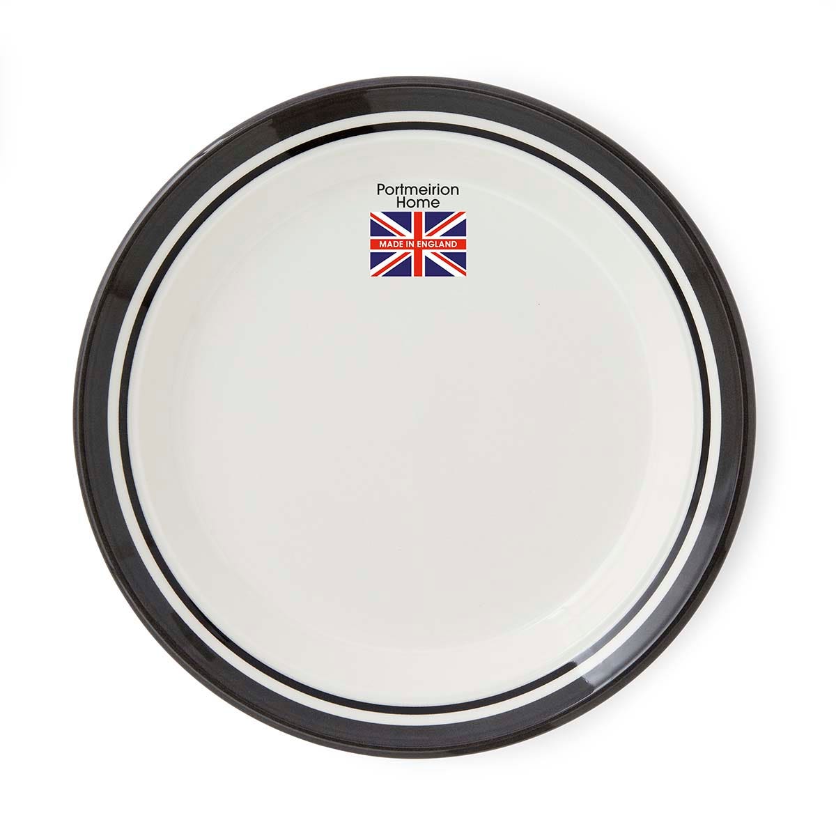 Potter's Stripe Set of 4 Side Plates, Black
