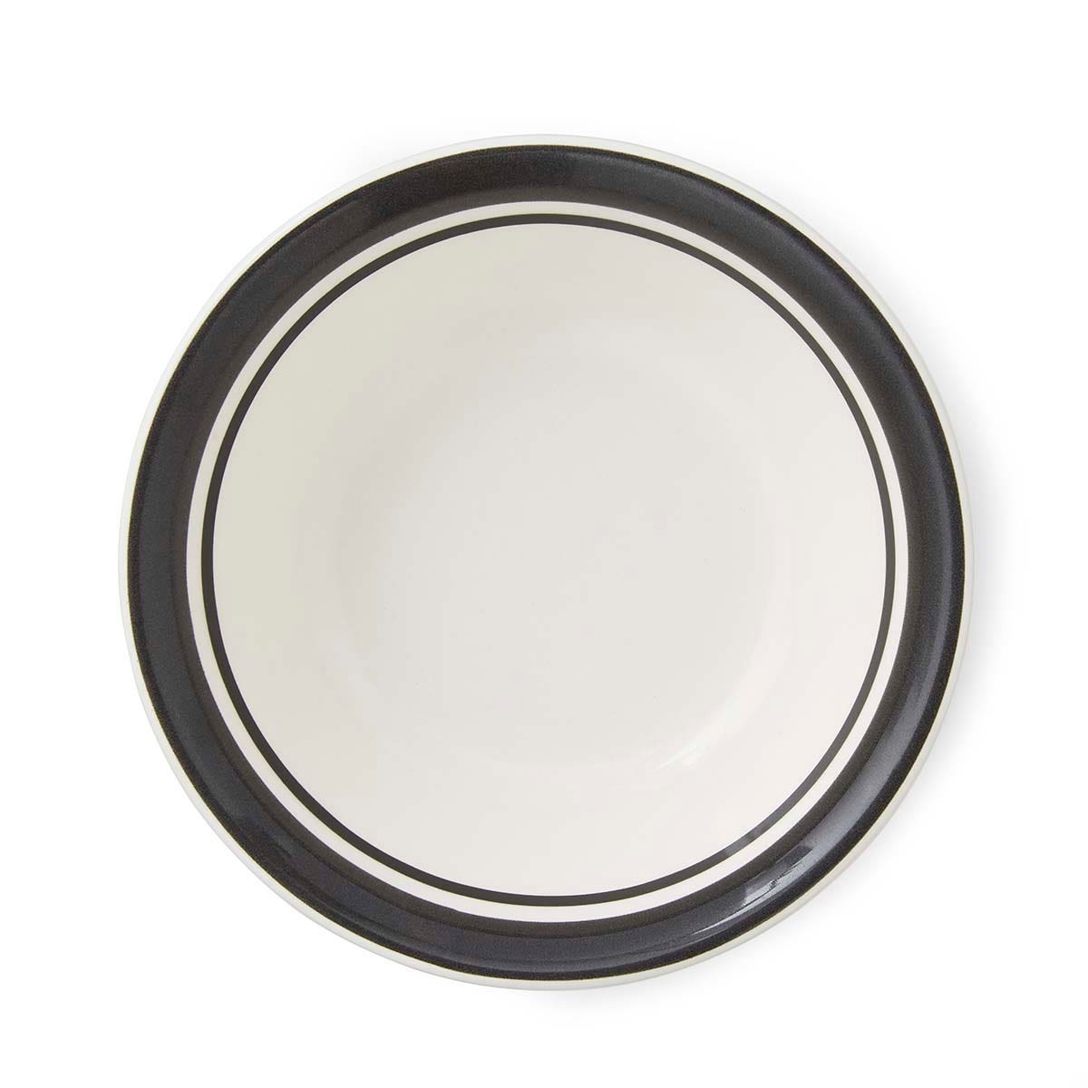 Potter's Stripe Set of 4, 13cm Bowls, Black