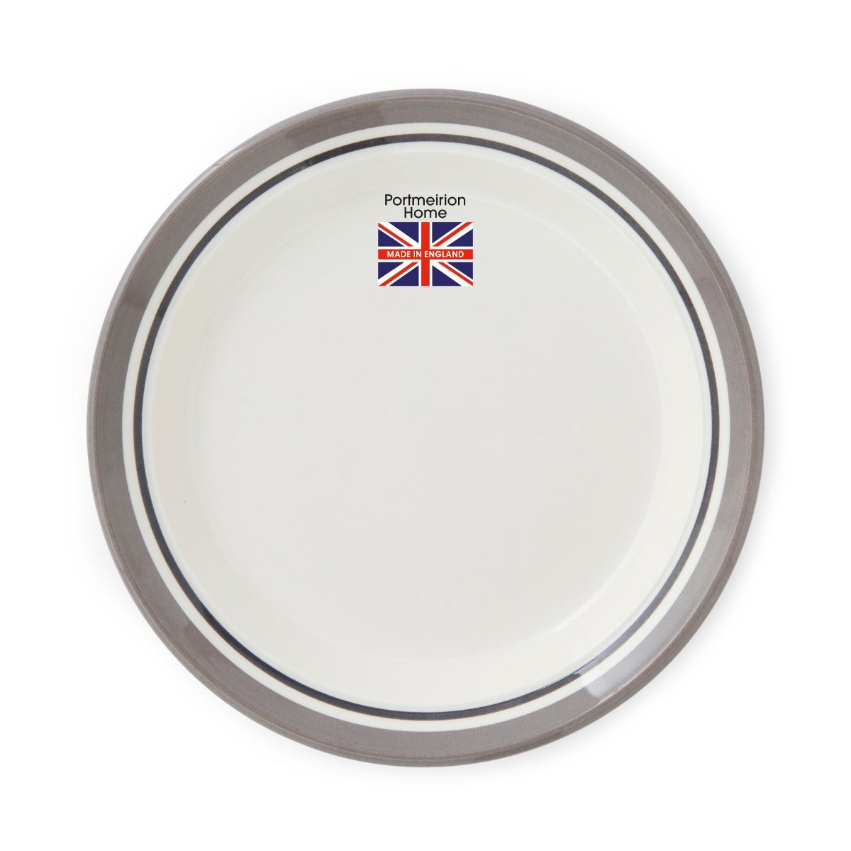 Potter's Stripe Side Plate, Grey