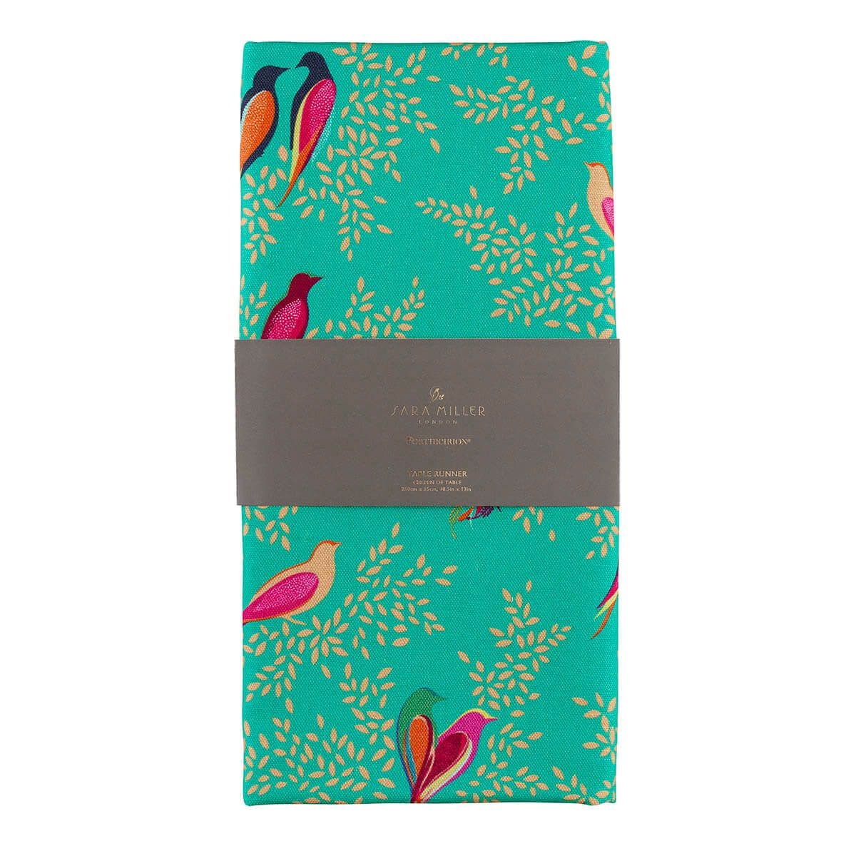 Sara Miller Chelsea Table Runner, Green