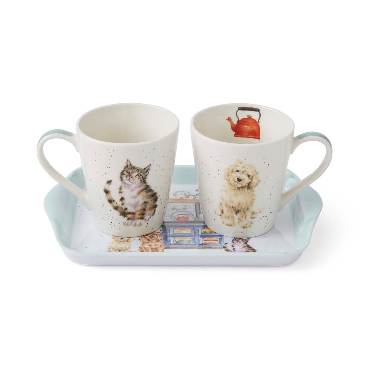 Wrendale Designs Country Kitchen Mug & Tray Set