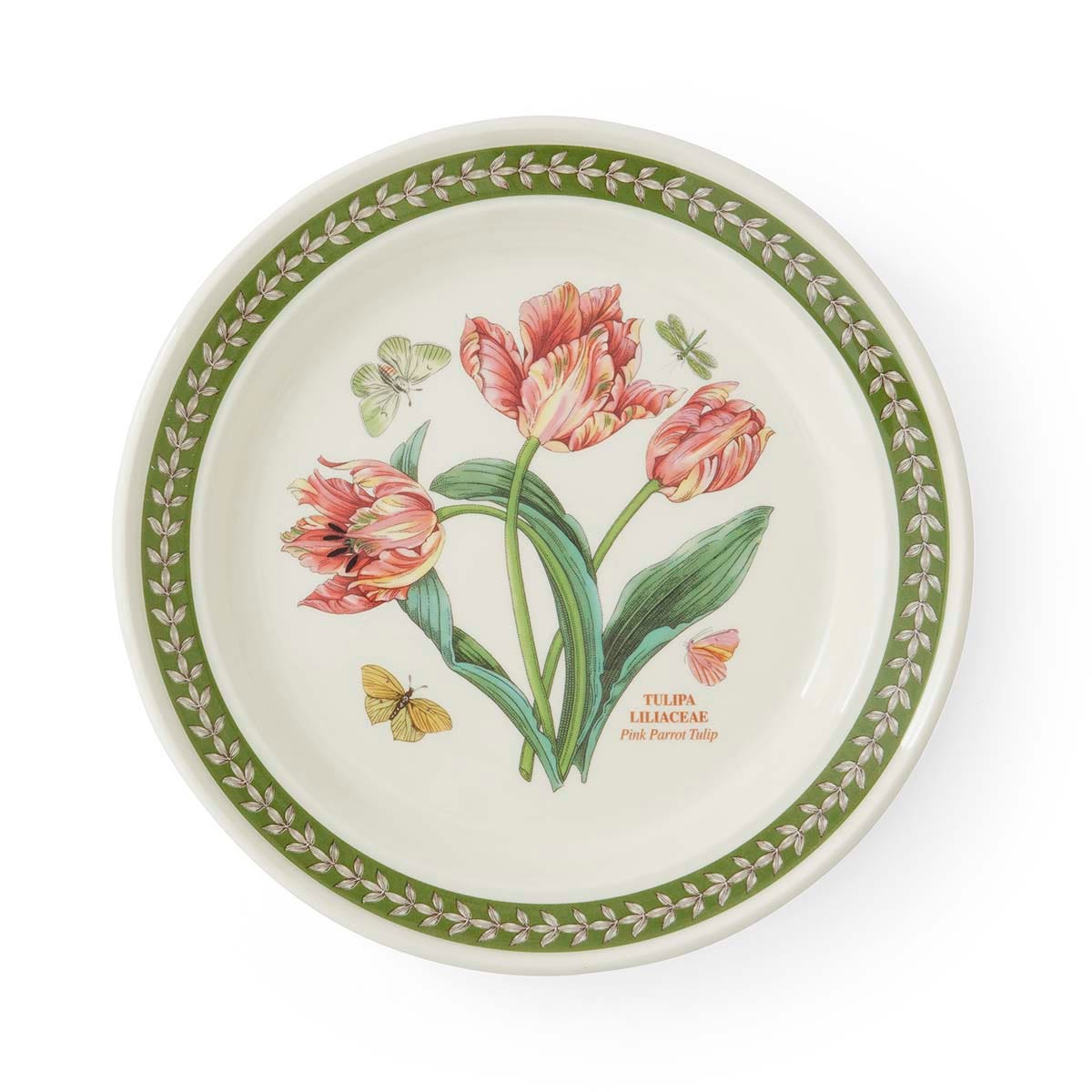 Botanic Garden Etchings Dinner Plate, Parrot Tulip