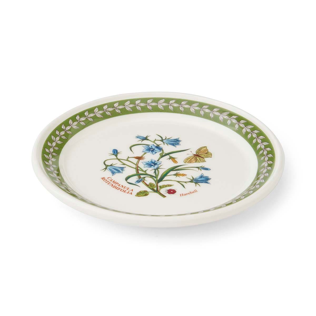 Botanic Garden Etchings Bread Plate, White Campion
