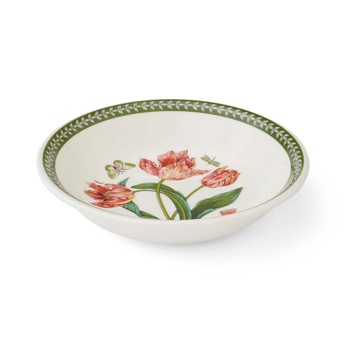 Botanic Garden Etchings Pasta Bowl, Parrot Tulip