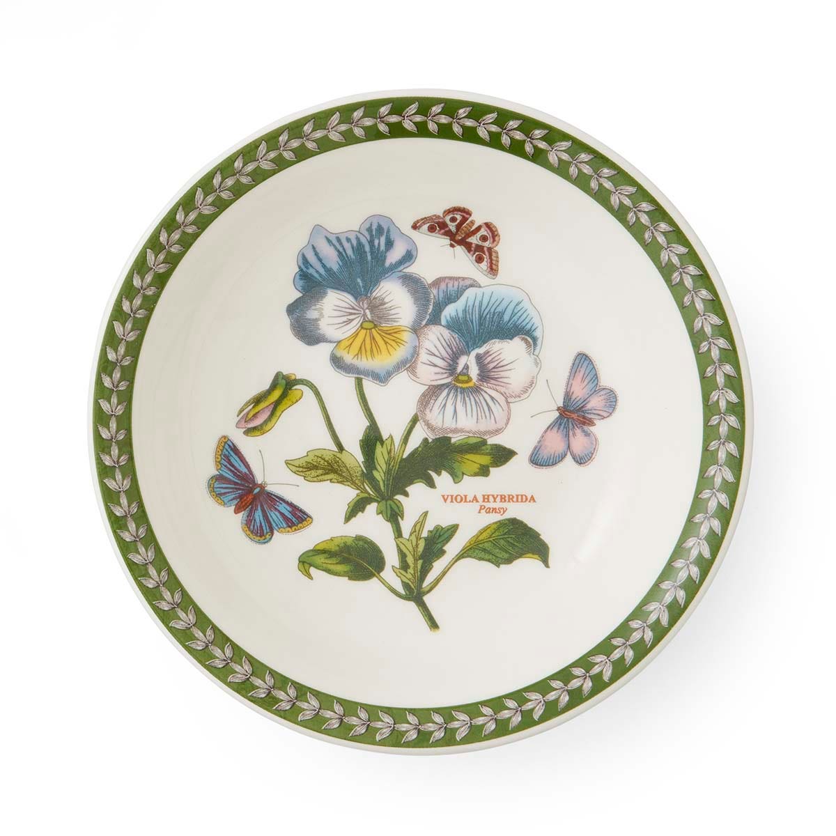 Botanic Garden Etchings 7 Inch Bowl, Pansy