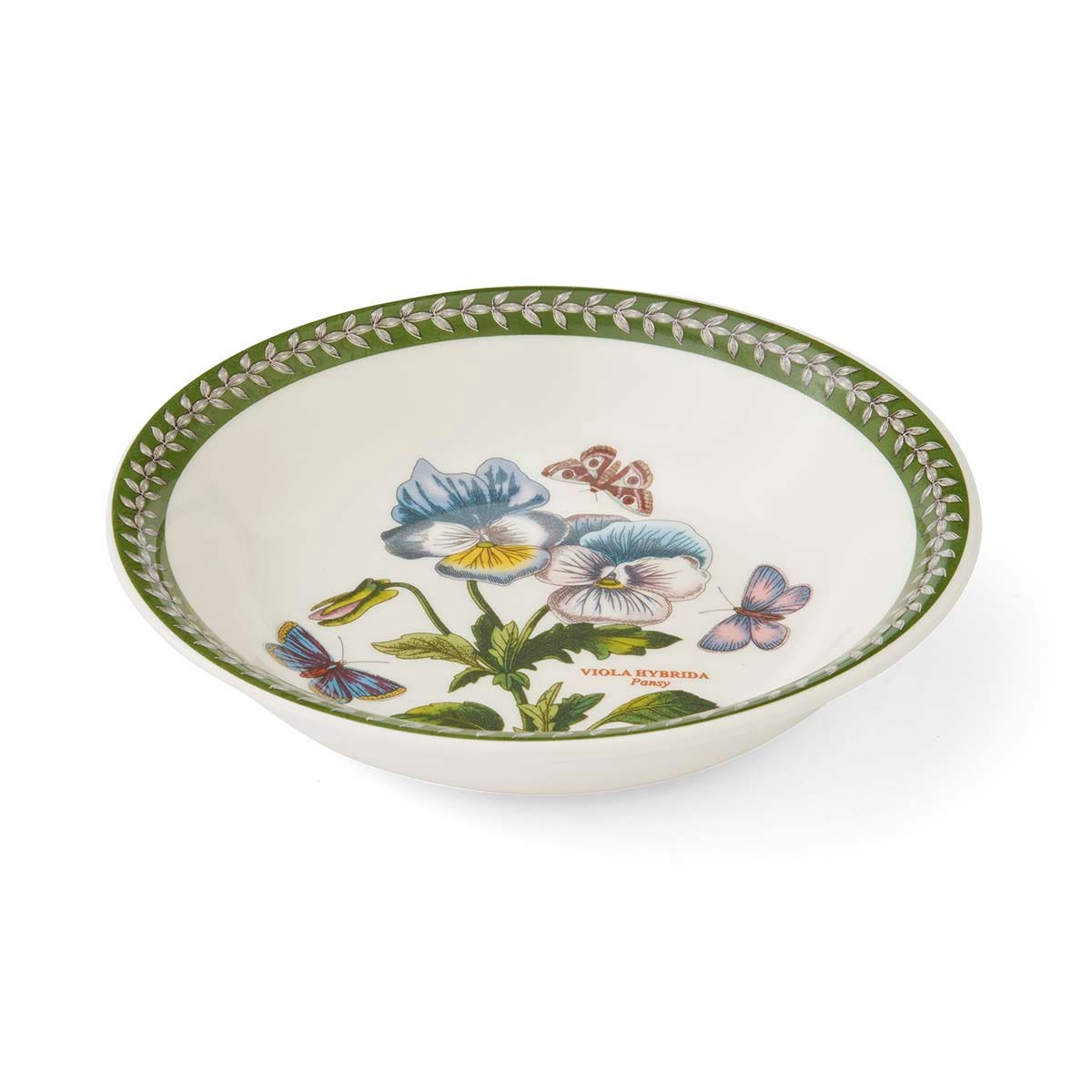 Botanic Garden Etchings 7 Inch Bowl, Pansy