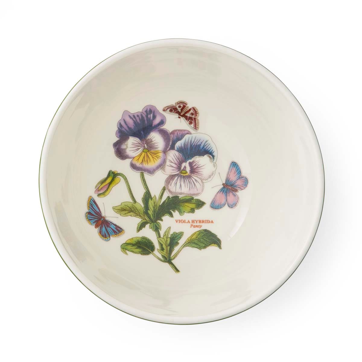 Botanic Garden Etchings 7 Inch Stacking Bowl, Pansy