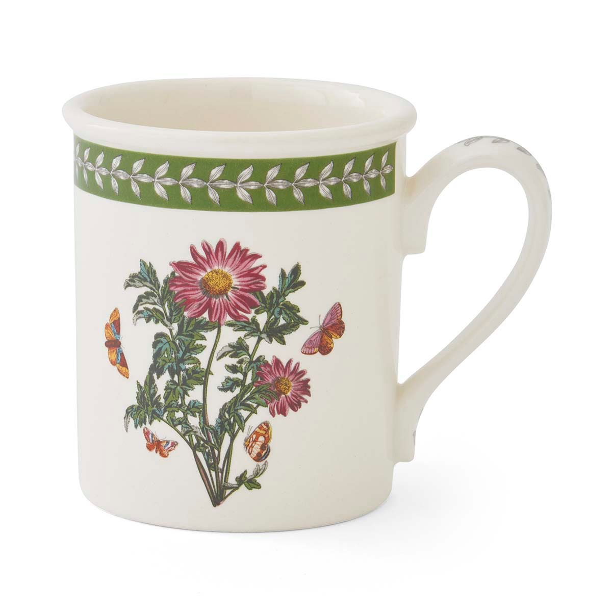 Botanic Garden Etchings Breakfast Mug, Chrysanthemum