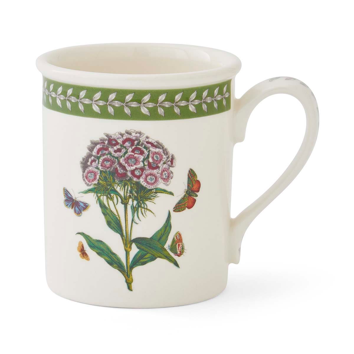 Botanic Garden Etchings Breakfast Mug, Sweet William