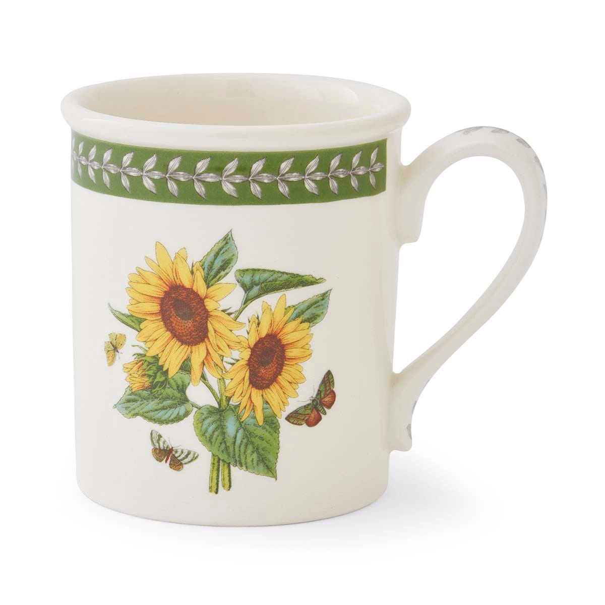 Botanic Garden Etchings Breakfast Mug, Sunflower