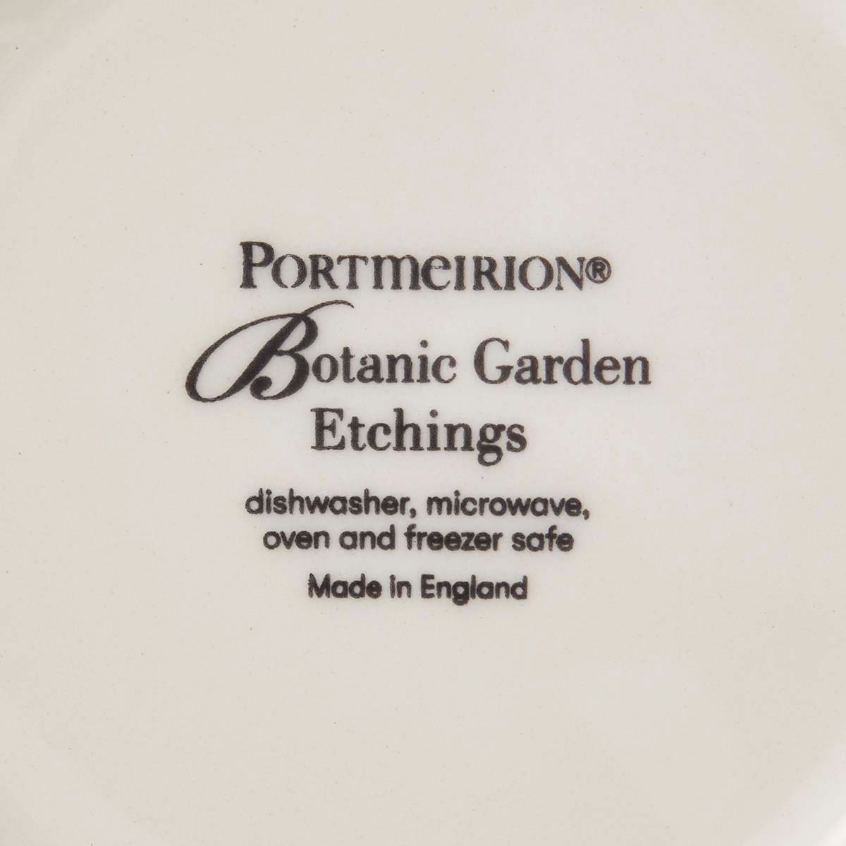 Botanic Garden Etchings Set of 6, Breakfast Mugs