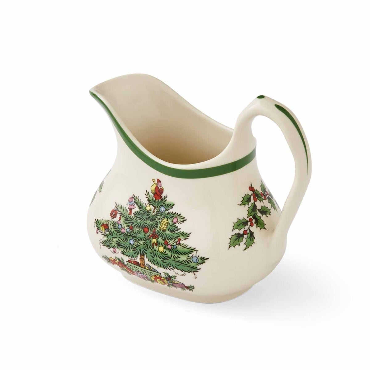 Christmas Tree Cream & Brandy Sauce Jug