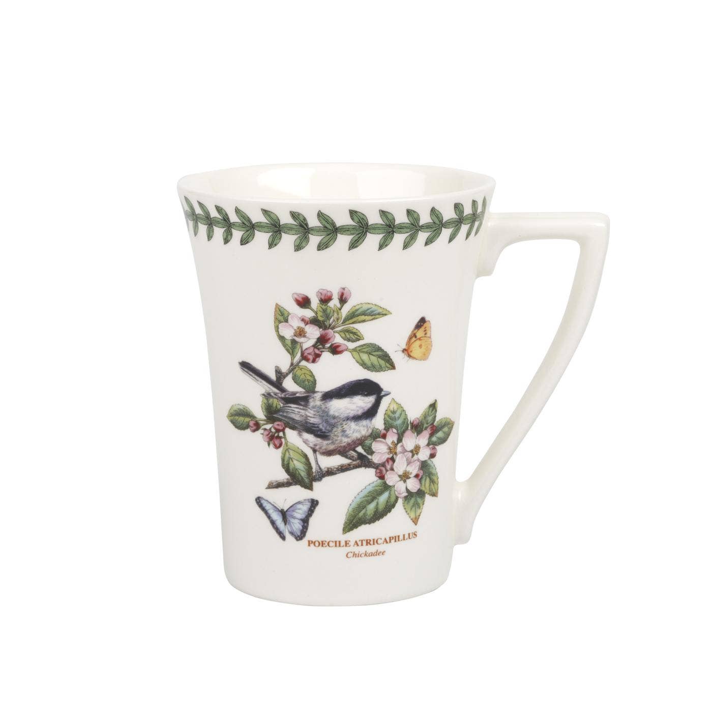 Portmeirion Botanic Garden Birds Mandarin Mug Chickadee