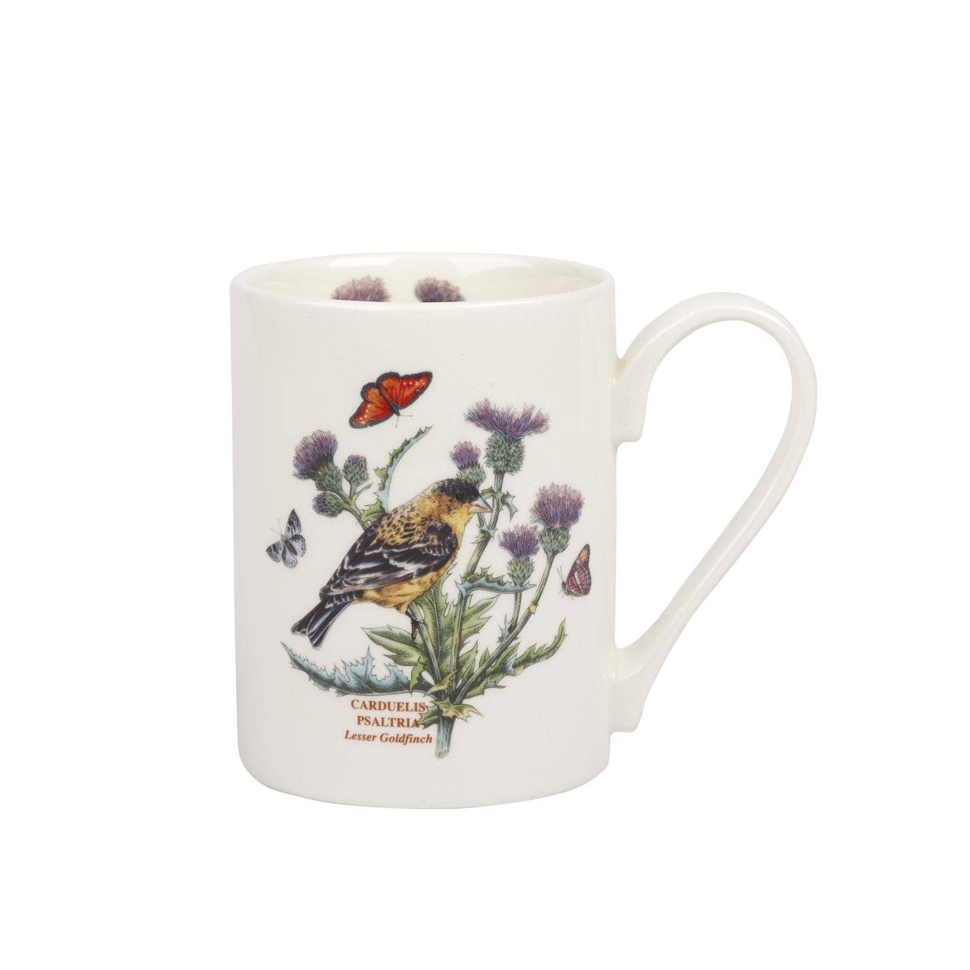 Portmeirion Botanic Garden Birds Coffee Mug Lesser Goldfinch