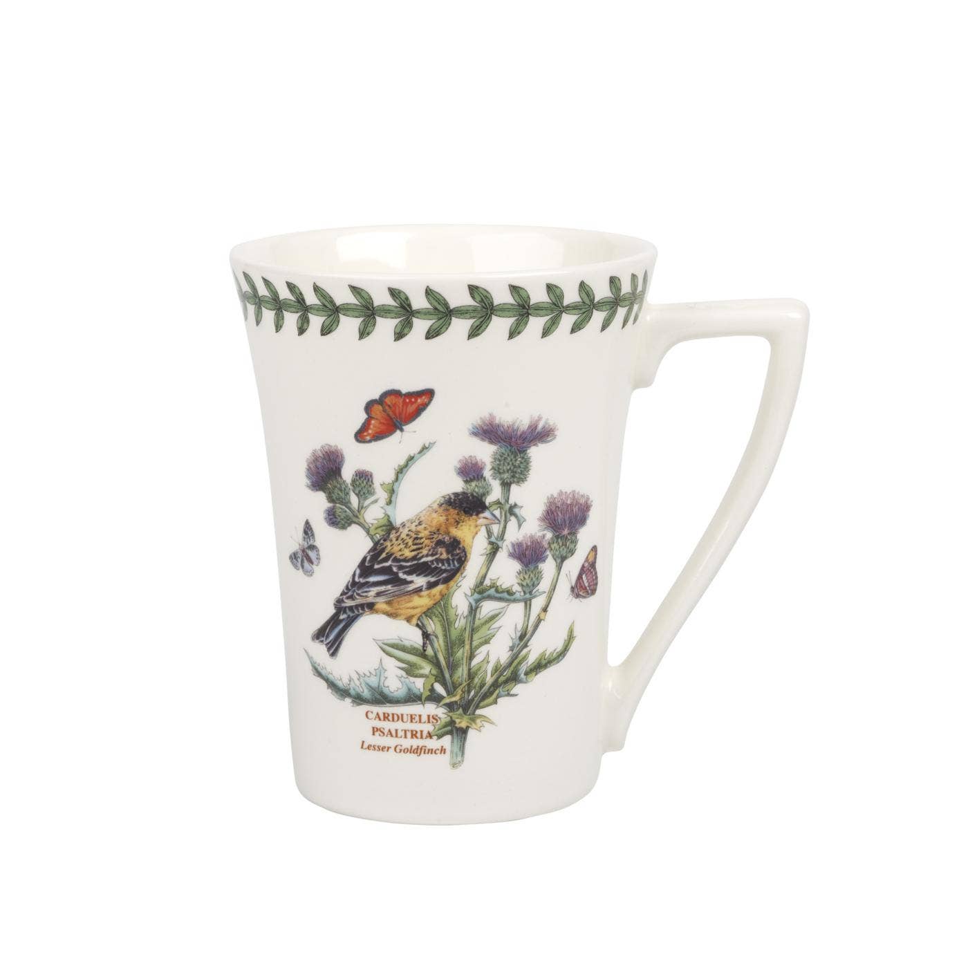 Portmeirion Botanic Garden Birds Mandarin Mug Lesser Goldfinch