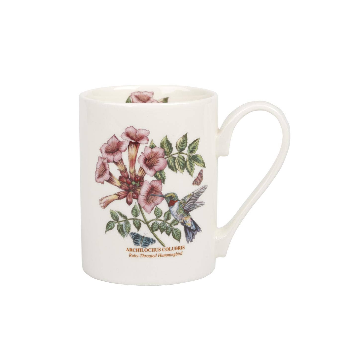 Portmeirion Botanic Garden Birds Coffee Mug Ruby Hummingbird