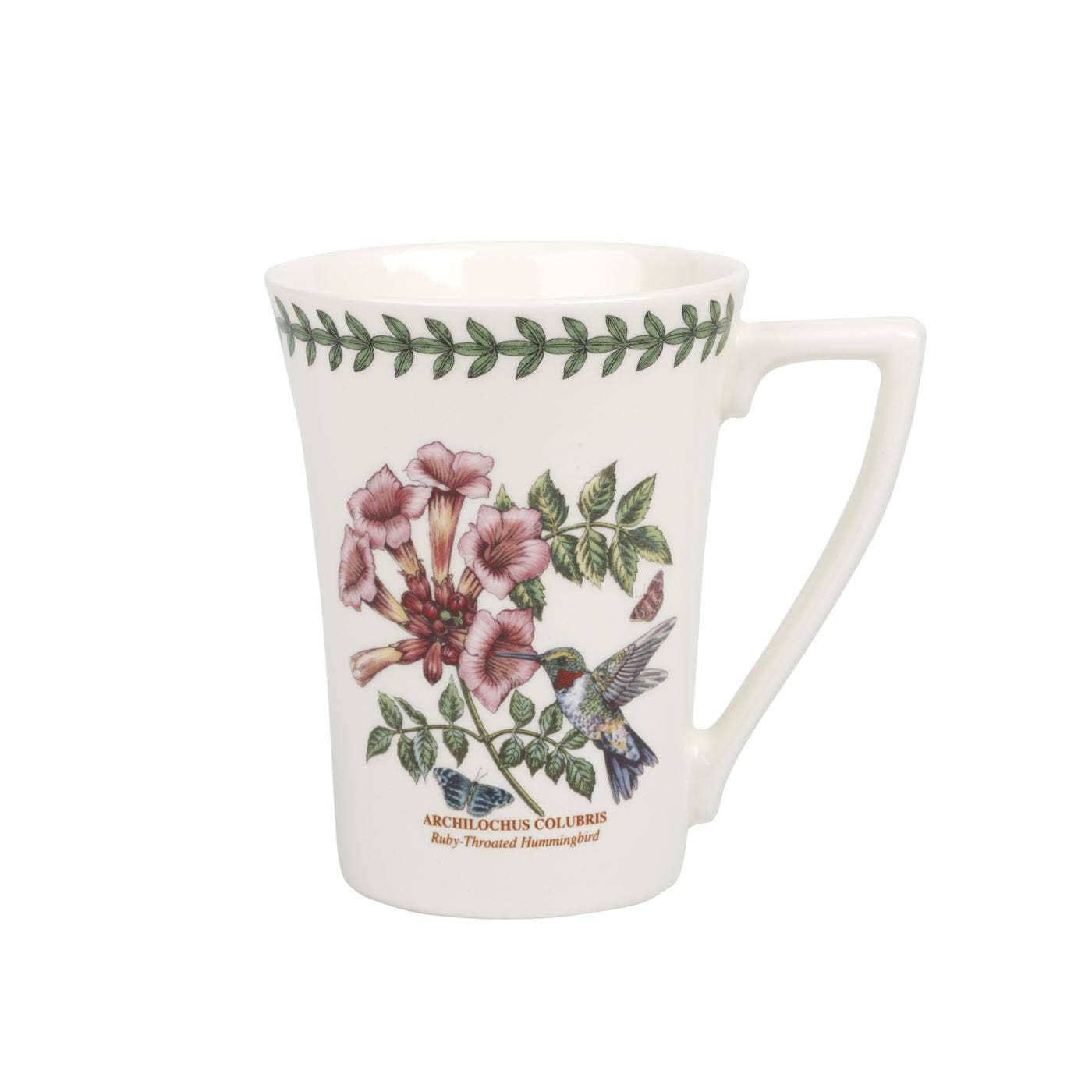 Portmeirion Botanic Garden Birds Mandarin Mug Ruby Hummingbird