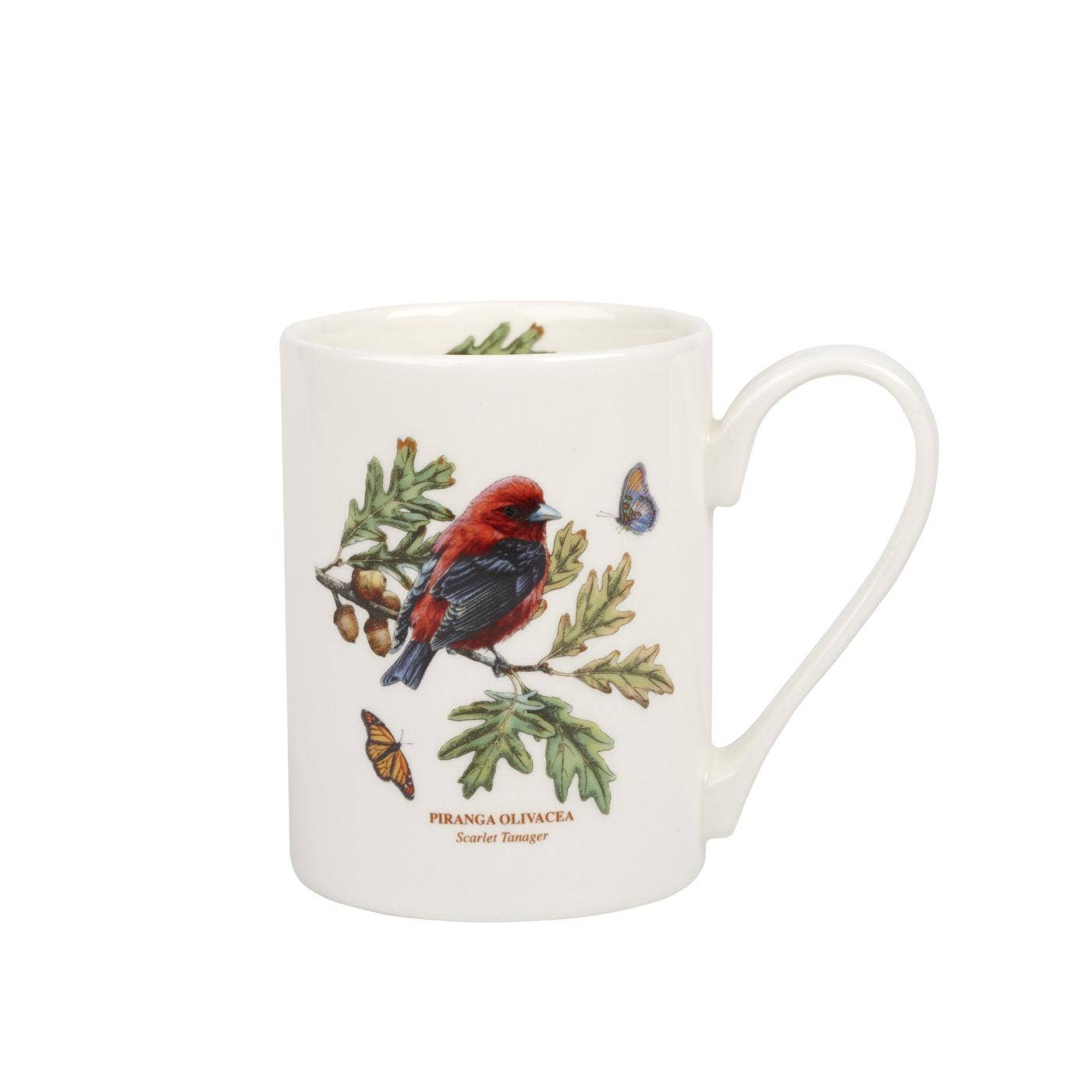 Portmeirion Botanic Garden Birds  Coffee Mug Scarlet Tanager