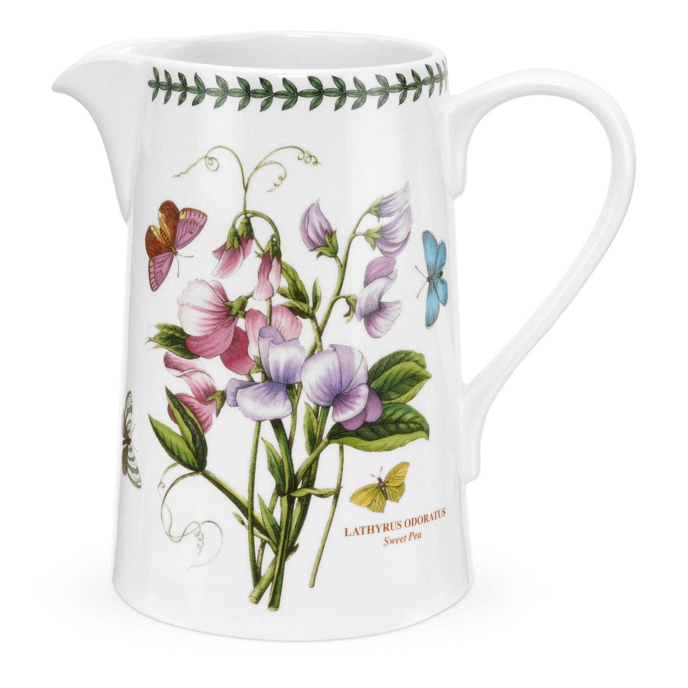 Seconds Portmeirion Botanic Garden 3pt Bella Jug - No Guarantee of Flower Design