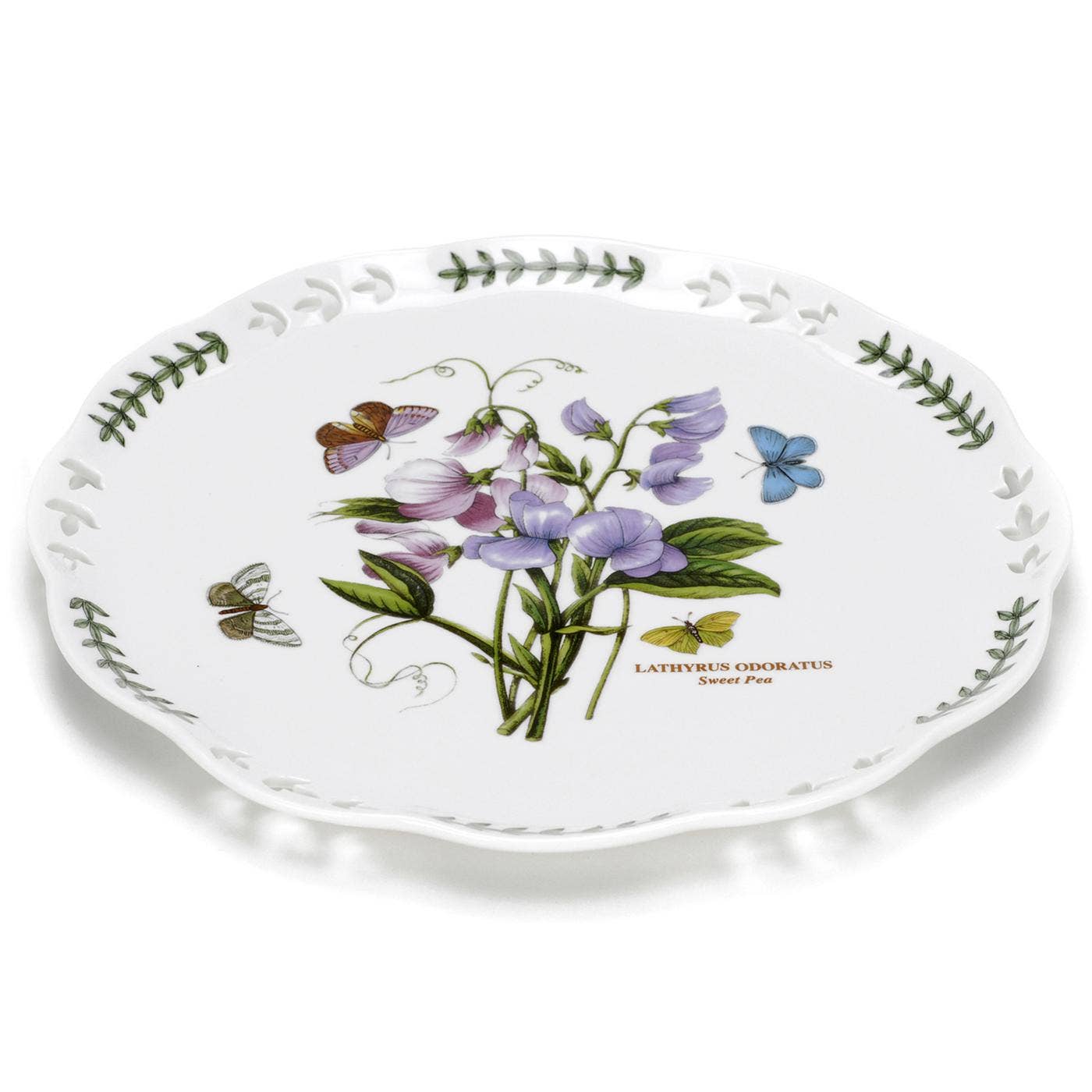 Portmeirion Botanic Garden Presentation Pierced Cake Plate