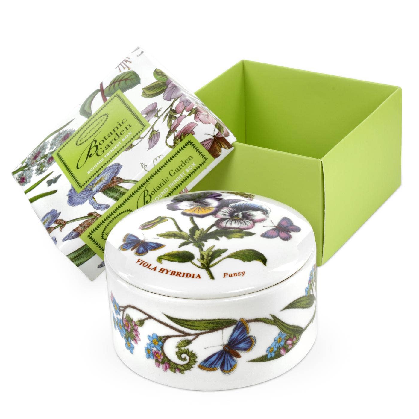 Potmeirion Botanic Garden Round Trinket Box