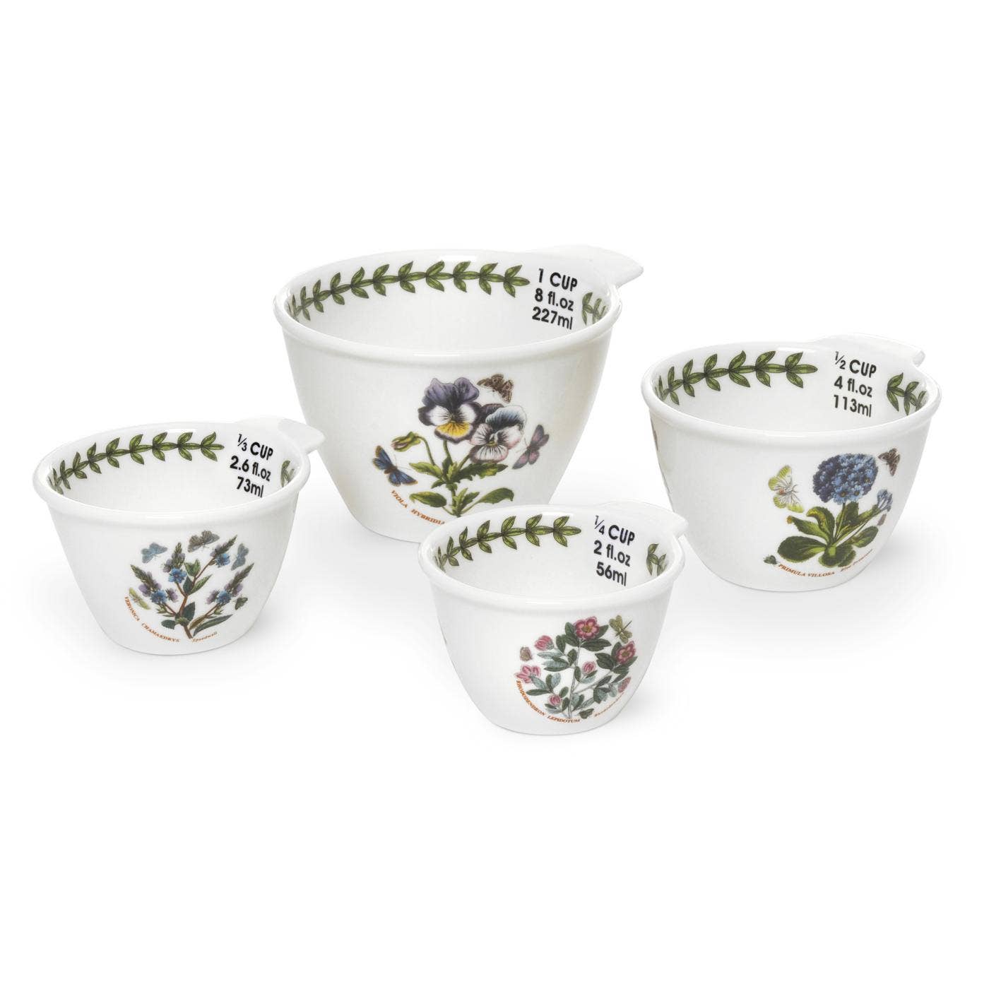 Portmeirion Botanic Garden Measuring Cups Set of 4