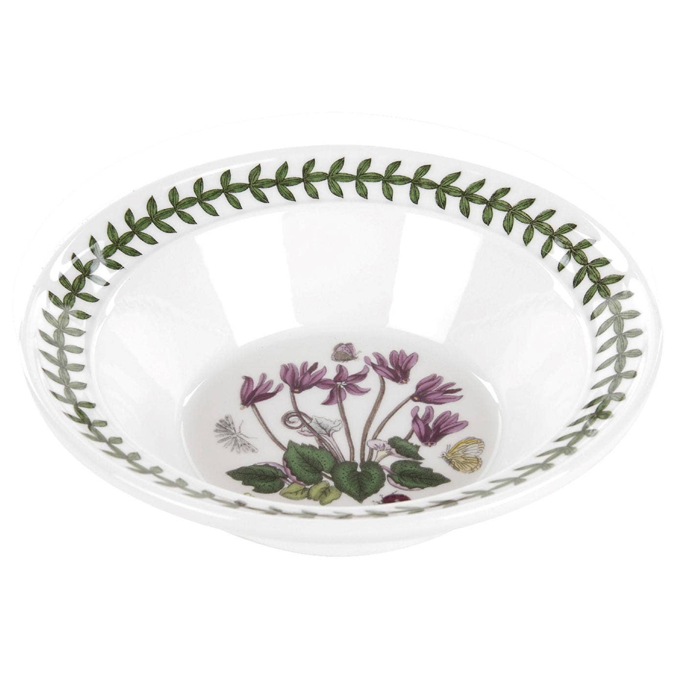 Seconds Portmeirion Botanic Garden 6 inch Oatmeal Bowl -  Cyclamen